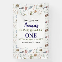 Visvangst 1e verjaardag | O-Fish-Ally Eén feestje