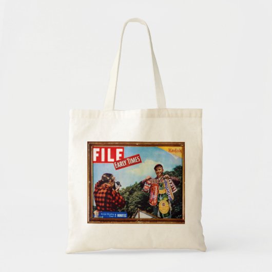visverhaal tote bag (Voorkant)