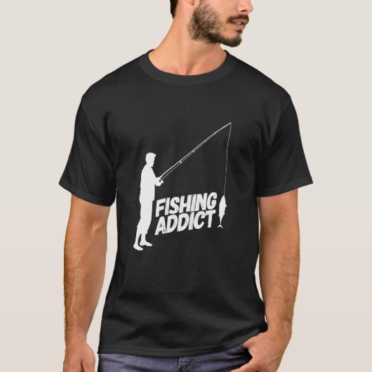 Visverslaafde T-shirt (Voorkant)