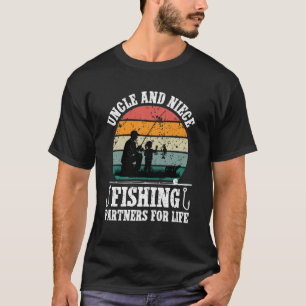 Visvrienden Oom en nicht Vispartners f T-shirt