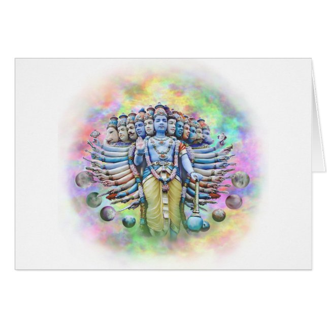 Viswarupa - la forme universelle (Devant horizontal)