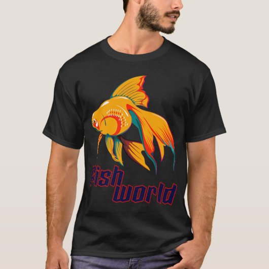 Viswereld T-shirt (Voorkant)