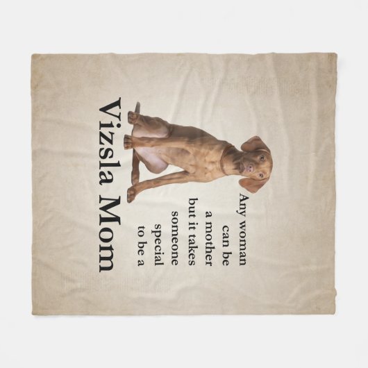 Viszla Ma Fleece Blanket (Voorkant (Horizontaal))