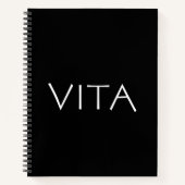 Vita Notitieboek (Voorkant)
