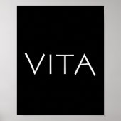 Vita Poster (Voorkant)
