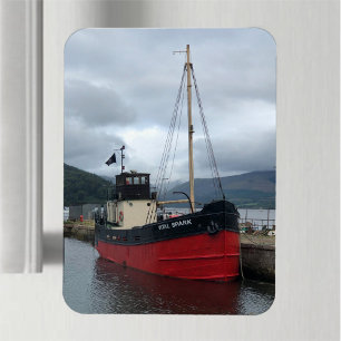 Vital Spark, Puffer Boot, Inveraray, Schotland, Magneet