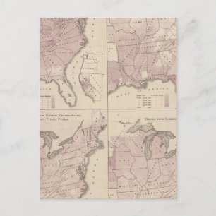 Vital Statistics, United States Census Briefkaart