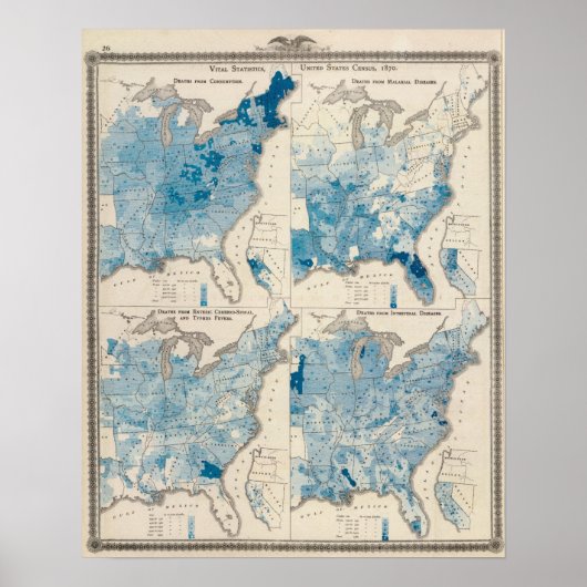 Vitale statistieken, United Census Poster (Voorkant)