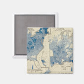 Vitale statistieken, volkstelling Verenigde Staten Magneet (Voorkant / Achterkant)