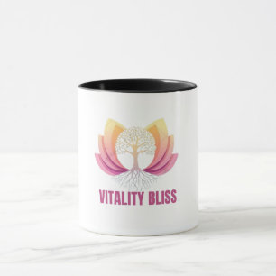 "Vitalité Bliss Santé & Bien-être Logo Mug