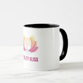 "Vitalité Bliss Santé & Bien-être Logo Mug (Devant droit)