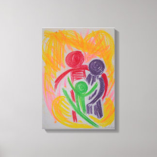 Vitaliteit en sterke Bond Canvas Afdruk