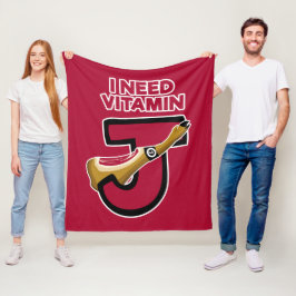Vitamin J Fleece Deken
