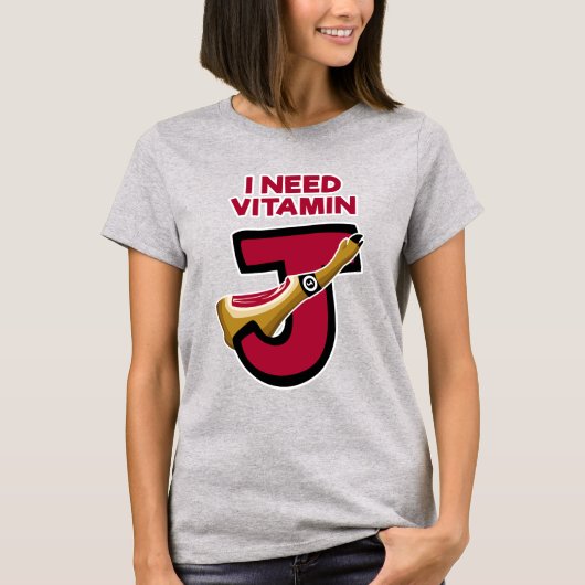 Vitamin J T-shirt (Voorkant)