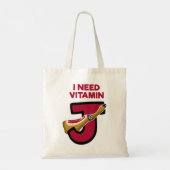 Vitamin J Tote Bag (Achterkant)