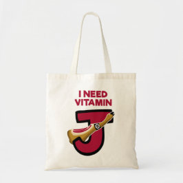 Vitamin J Tote Bag