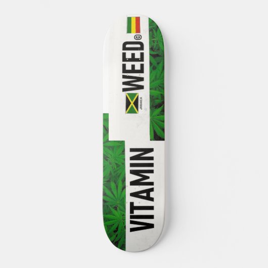 VITAMIN WEED Skateboard (Voorkant)