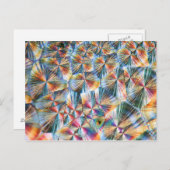 Vitamine C onder de microscoop Briefkaart (Voorkant / Achterkant)