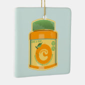 Vitamine C wellness Keramisch Ornament (Rechts)