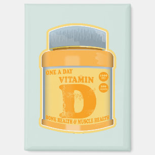 Vitamine D capsules gezondheid en welzijn Magneet