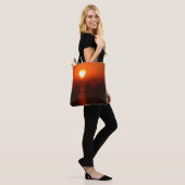 Vitamine D-levensachtergrond Draagtas (Op model)