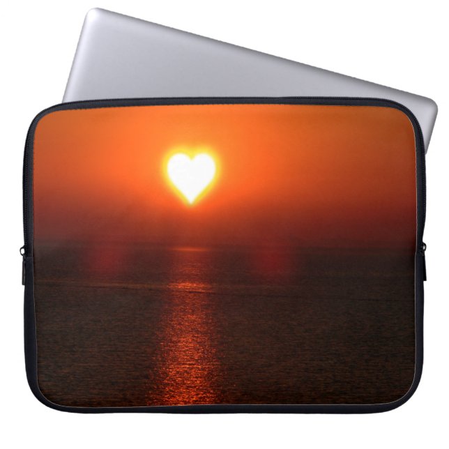 Vitamine D-levensachtergrond Laptop Sleeve (Voorkant)