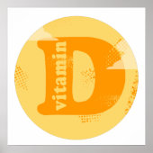 Vitamine D Poster (Voorkant)
