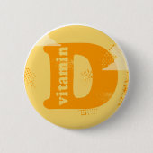 Vitamine D Ronde Button 5,7 Cm (Voorkant)