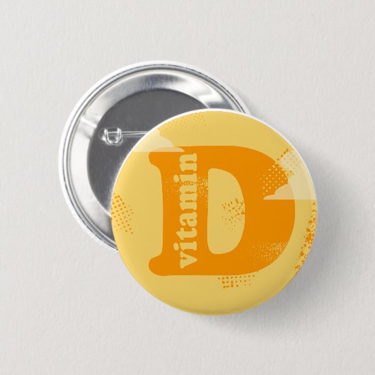 Vitamine D Ronde Button 5,7 Cm (Voorkant /achterkant)