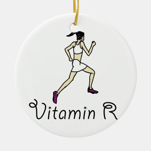 Vitamine R Keramisch Ornament (Voorkant)