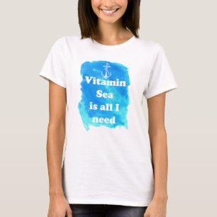 Vitamine-Zee is het enige dat ik nodig heb T-shirt