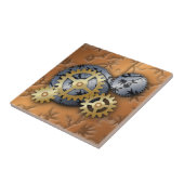 Vitesses et carreau de céramique de vignes (Côté)