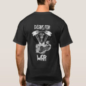 Vitesses pour le T-shirt de guerre (Dos)