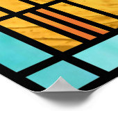 Vitrail Art Déco 3 (Coin)