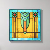 Vitrail Art Déco 3 (Recto)