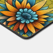 Vitraux Floraux Colorés Heureux de Vivre (Coin)