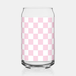 Vitre À damiers Rose, Décor D'Eau Douce