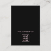 Vitre Disco Rose Retro | Carte d'affichage à oreil (Dos)