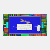 Vitre et libellule personnalisés (Clavier et souris)