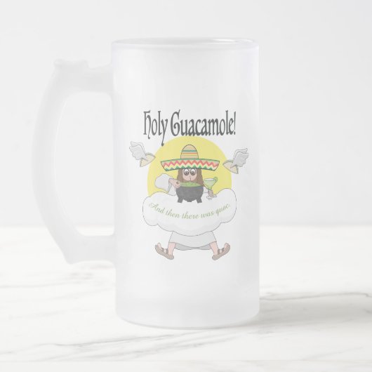 Vitre givrée de Guacamole, Mug (Gauche)
