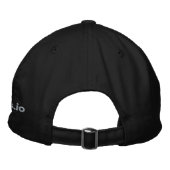 VITREUS Distants Chino Twill Casquette | NOIR (Dos)