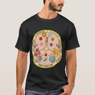 Vitriol Rozenkruisers Geheime Symbolen Alchemie T-shirt