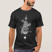 VITRIOL Sol in Leo Occult Sacred Geometry T-shirt (Voorkant)
