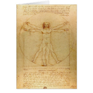 Vitruviaans Man door Leonardo Da Vinci