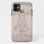 Vitruviaans Man, Leonardo da Vinci Case-Mate iPhone Case (Achterkant)