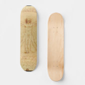 Vitruviaans man. skateboard (Voorkant)
