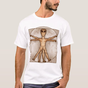 Vitruvian Alien T-shirt