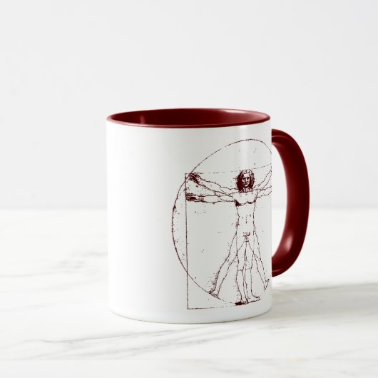 Vitruvian Man BRK Mok (Voorkant rechts)