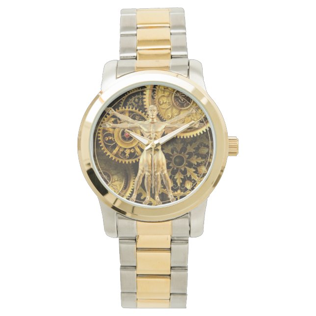 Vitruvian man Watch Horloge (Voorkant)