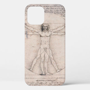 Vitruvian ManVitruvian Man, Leonardo da Vinci iPhone 12 Hoesje